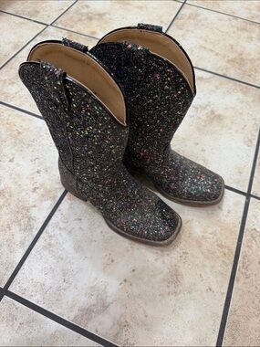 Roper Multicolor Glitter Short Western Boots